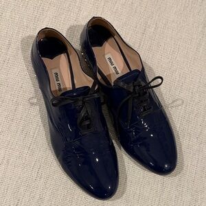 Miu Miu Patent Leather Oxfords size 39